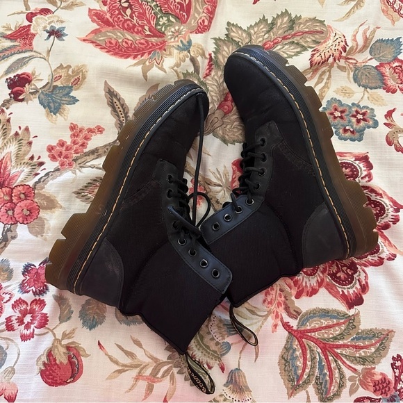 Dr. Martens Combs Tech Boots Black Workwear Bouncing Insole Men’s 8 Woman’s 9 main image 10